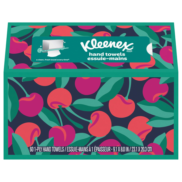 Kleenex Hand Towels 1 Ply White 60 ct box Stop Shop