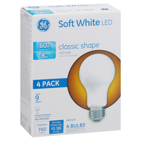 Ge led soft white 60w dimmable deals