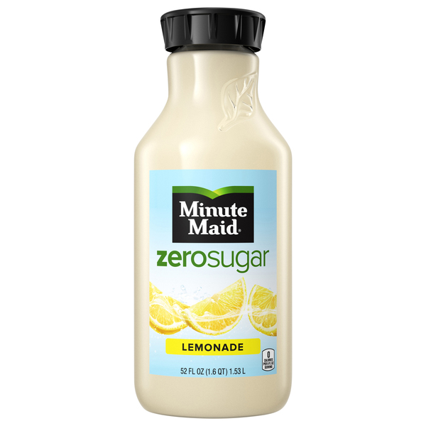 Minute Maid Zero Sugar Lemonade 52 oz btl Food Lion