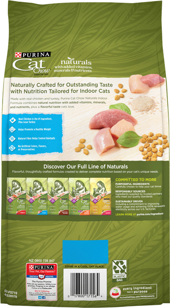 Purina indoor store cat food naturals