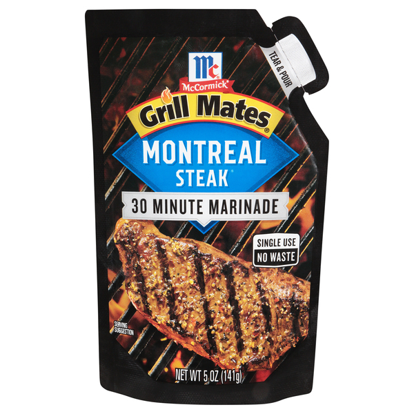 McCormick Grill Mates Marinade Montreal Steak 5 oz pkg Food Lion