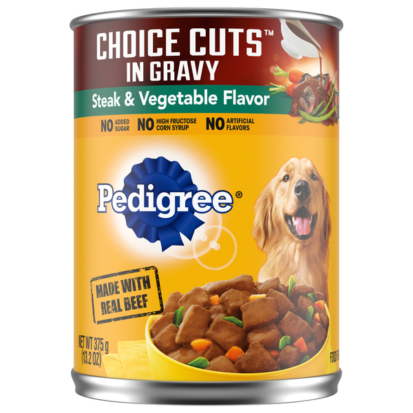 Pedigree dog food steak and vegetables outlet