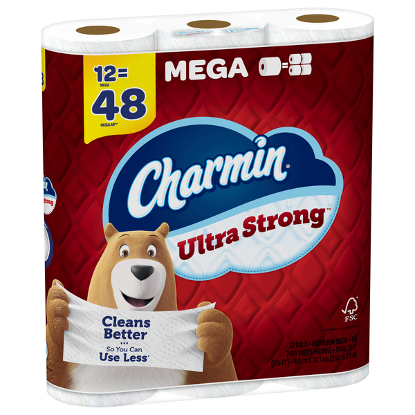 3 Pack Charmin Bathroom Toilet Paper Roll Extender Holds Mega & Super Mega  Rolls