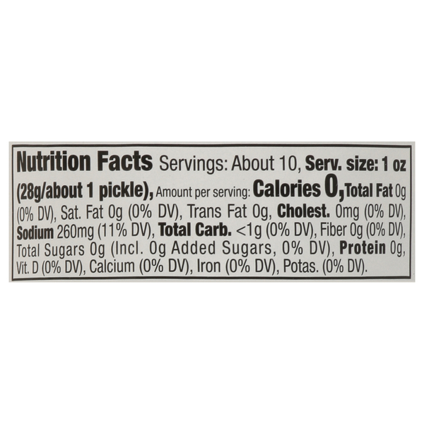 Nutritional Panel