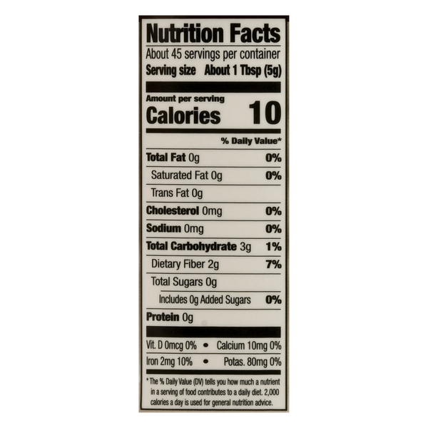 Nutritional Panel