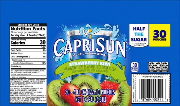 Strawberry kiwi outlet capri sun