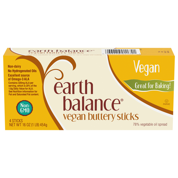 Melt Organic Plant-Based Vegan 1 lb. Unsalted Butter Stick