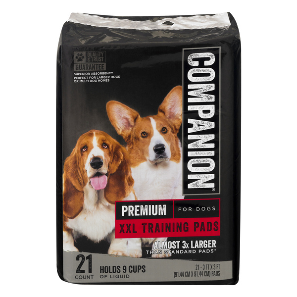 Companion Premium Training Pads for XXL Dogs 21 ct pkg GIANT