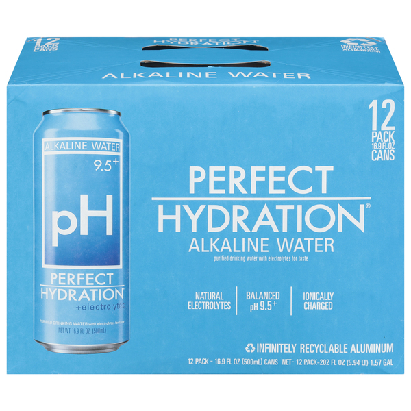 Water alcaline pH 9,4 - 500 ml Pack de 12 I am Superwater x 3 - Eau de  source alcaline