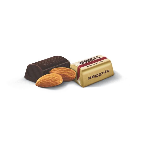 Hershey s Nuggets Special Dark Chocolate Candy with Almonds Share