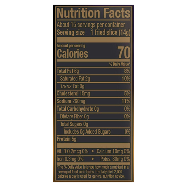 Nutritional Panel