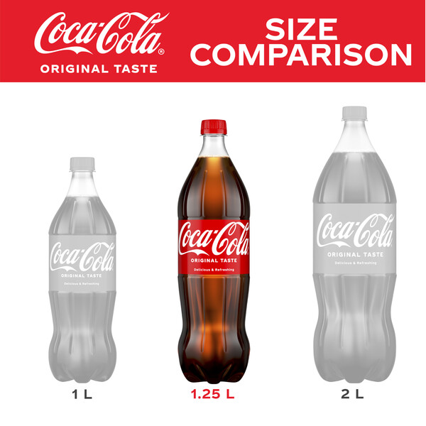 Coca Cola Original Taste Big Bottle 1,25L — Shopping-D Service Platform