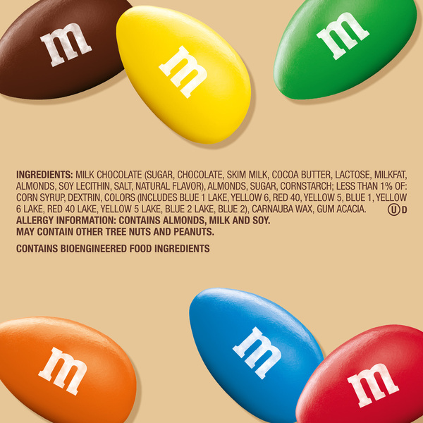 243.8g Packet Almond Flavour M&Ms MNMs m and ms American Chocolate  Candy Sweets