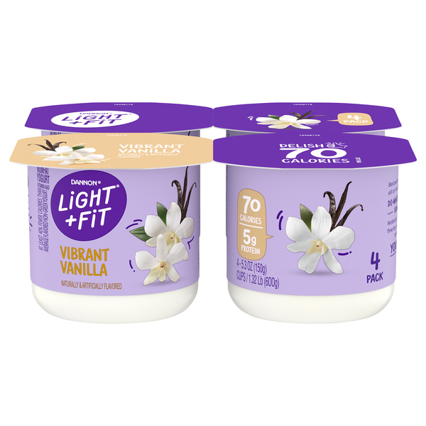 Fit Fat Free Vibrant Vanilla Yogurt Cup