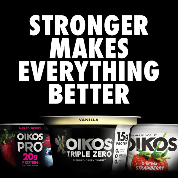 Dannon Oikos Triple Zero Cherry Greek Yogurt, 5.3 Oz.