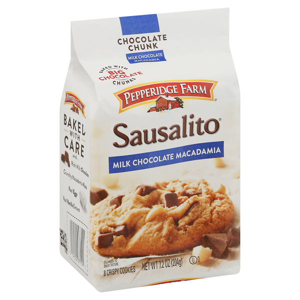 Pepperidge Farm® Maui® Crispy Milk Chocolate Coconut Almond Cookies, 7.2  oz. Bag, Chocolate & Chocolate Chip