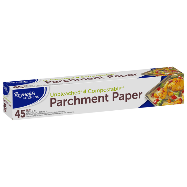 Reynolds Kitchens Unbleached Compostable Parchment Paper - 45 sq