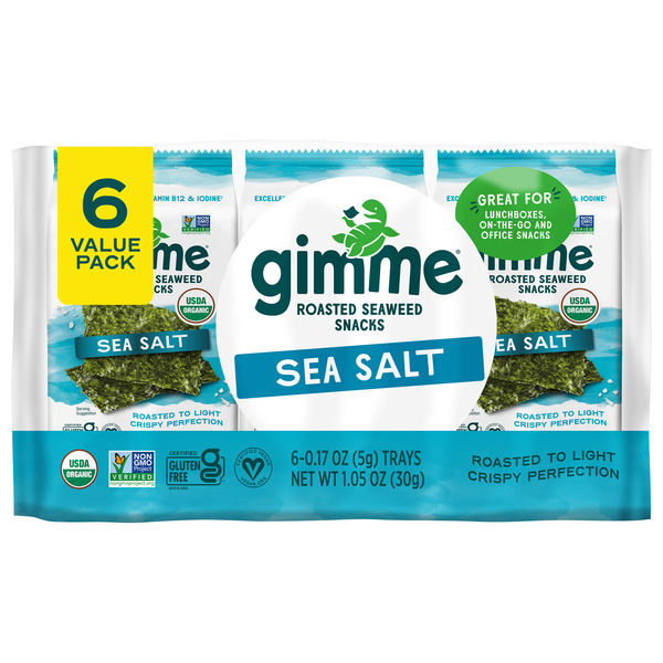 Roasted seaweed shop nutrition