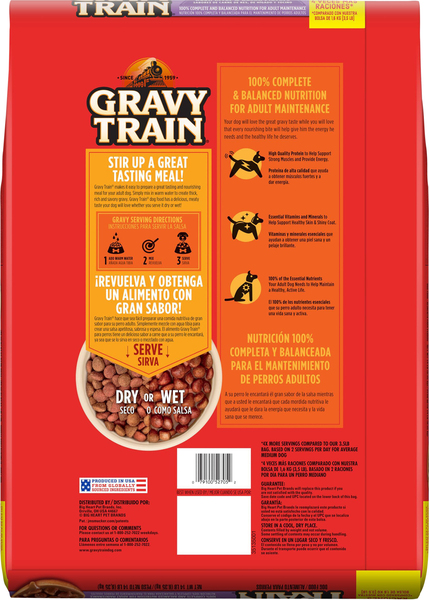 Gravy Train Meaty Classic Adult Dry Dog Food 14 lb bag Food Lion