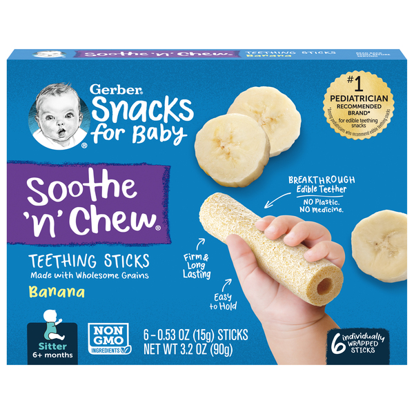 Edible teethers best sale