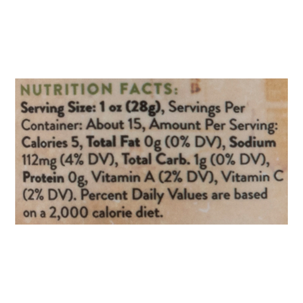 Nutritional Panel