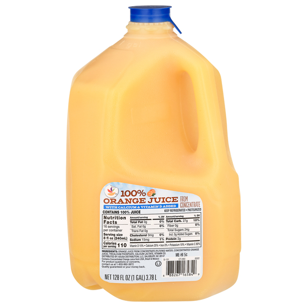 Vitamin d orange juice hotsell