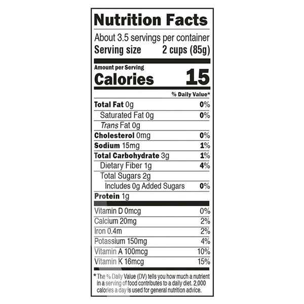 Nutritional Panel
