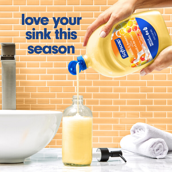 Milk and outlet honey softsoap