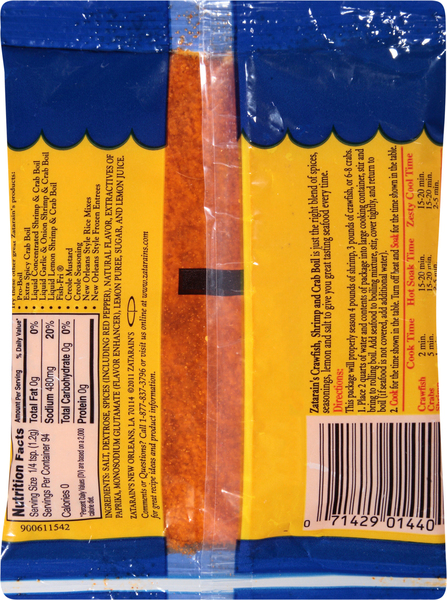 Back of Pack