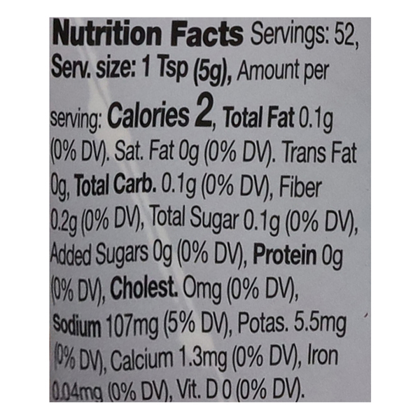 Nutritional Panel