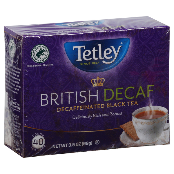 Tetley Classic Blend Rich Black Tea, 100 Count Tea Bags