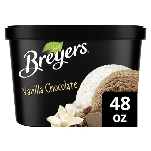 Breyers Vanilla Chocolate Ice Cream 1.5 quart Giant