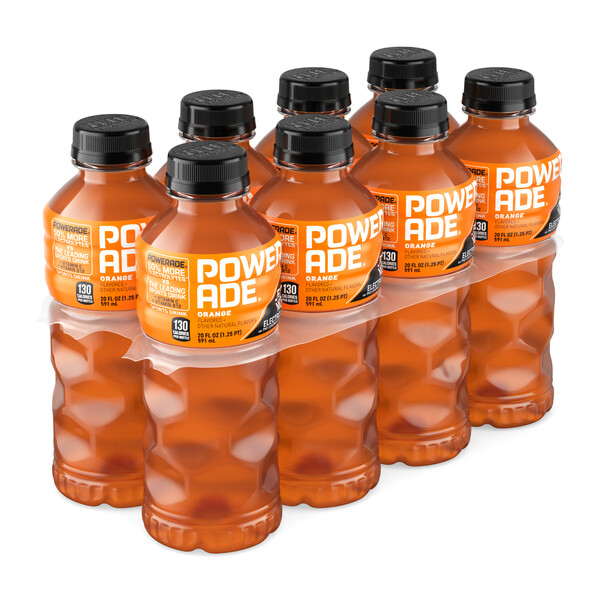 POWERADE Orange Bottle, 28 oz