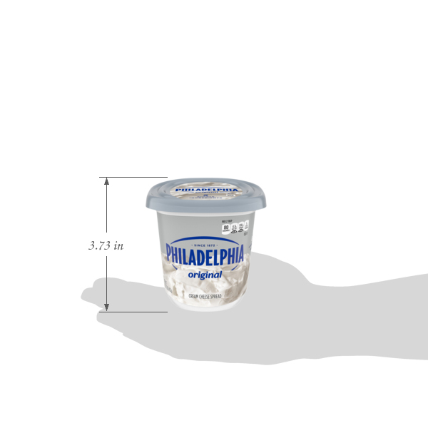 Philadelphia Cream Cheese Serving Container