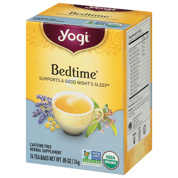 Yogi Tea Bedtime Organic Tea 16 Tea Bags