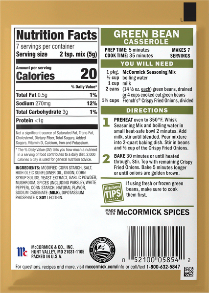 Back of Pack