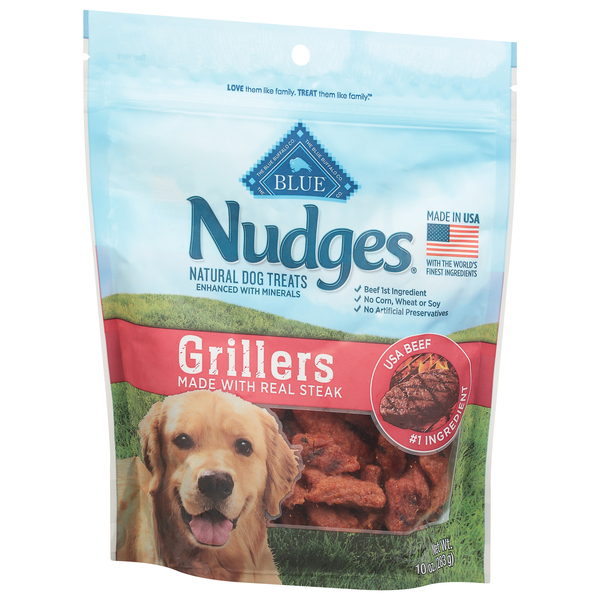 Nudges steak grillers dog on sale treats