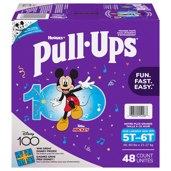 Huggies pull ups size 5t 6t hot sale