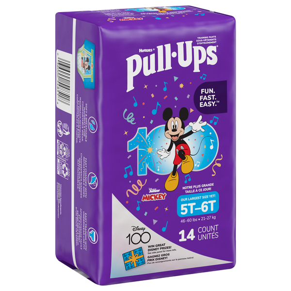 Huggies Pull-Ups Disney Junior Minnie 3T-4T Training Pants Girls