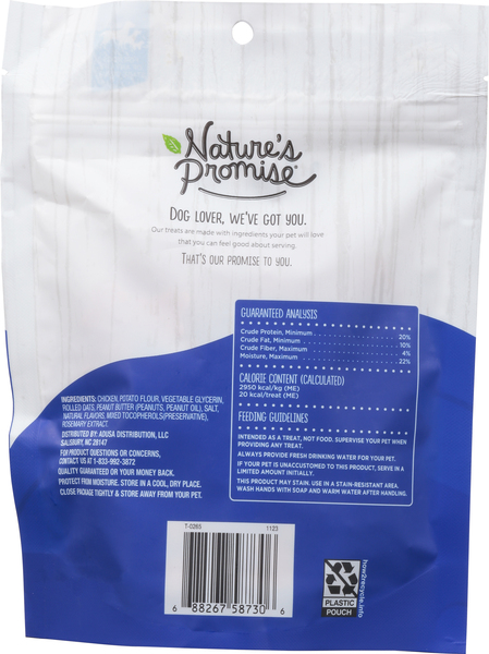 Nature s Promise Peanut Butter Dog Treats 6 oz bag Stop Shop