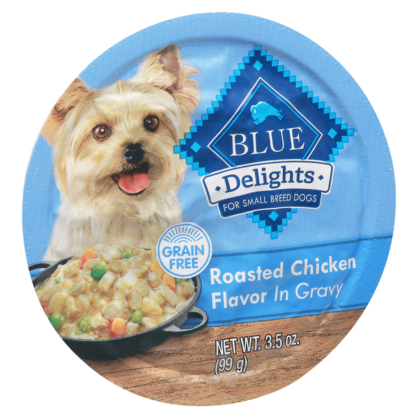 BLUE Delights Wet Dog Food Small Breed Roasted Chicken Grain Free