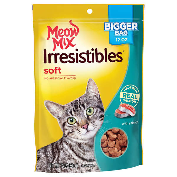 Meow mix irresistibles soft cheap