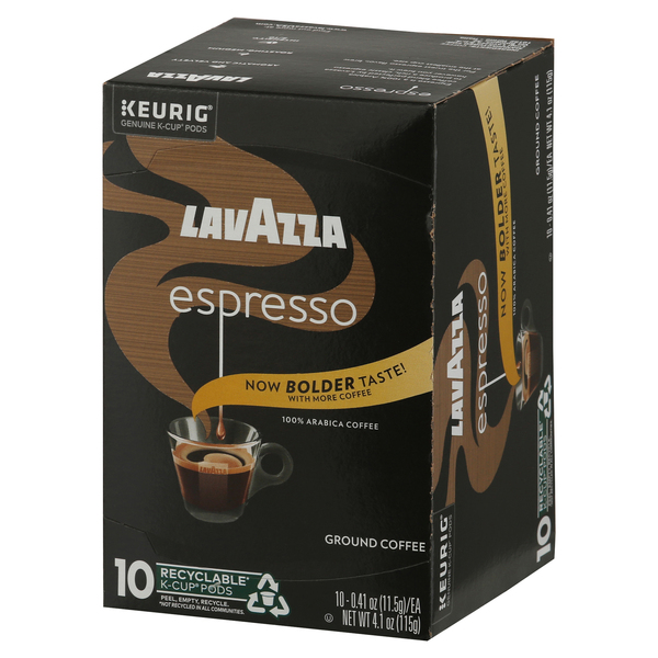 Lavazza Espresso Italiano Single-Serve Coffee K-Cups for Keurig Brewer, 32  Count (Pack of 1)