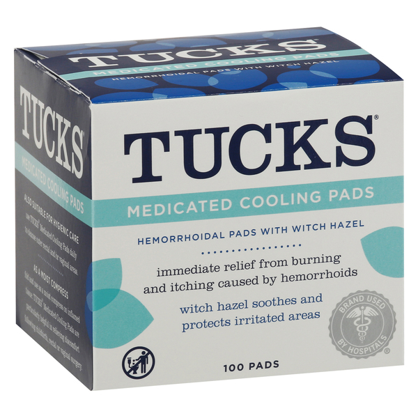 Save on Tucks Medicated Hemorrhoidal Pads Cooling with Witch Hazel