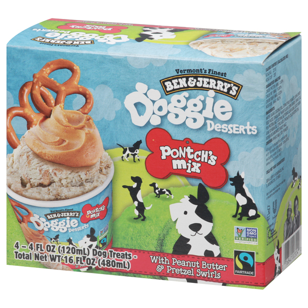 Ben & Jerry's Frozen Dog Treat Rosie's Batch 4 ct