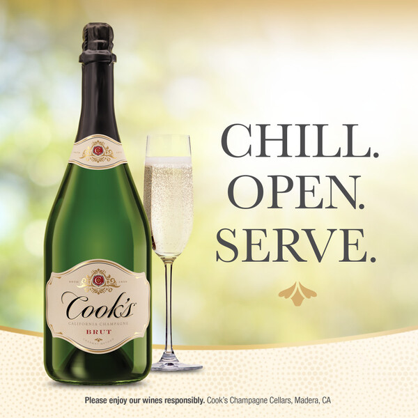 Cook s Brut Champagne 750 ml btl Food Lion