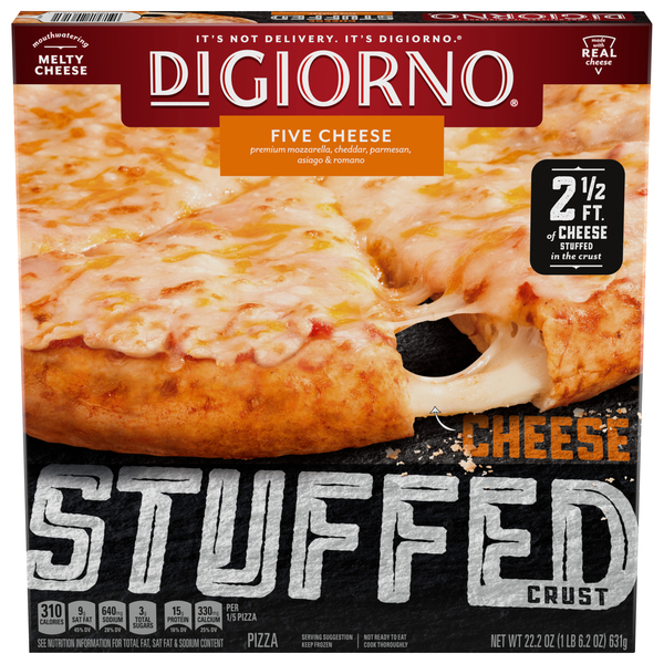 高級品市場 DiGiorno Stuffed Crust Five Cheese Pizza Frozen - 22.2 oz ポケモンカードゲーム