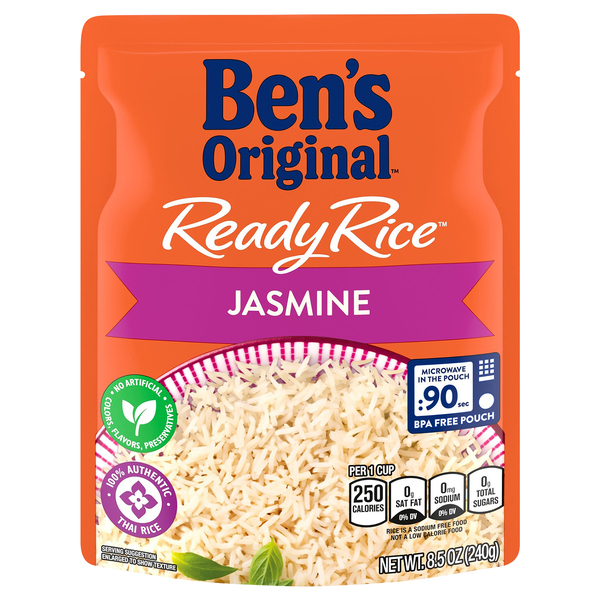 Minute Ready-to-Serve Jasmine Rice, Microwaveable Rice Cups, 4.4 oz, 2 Ct