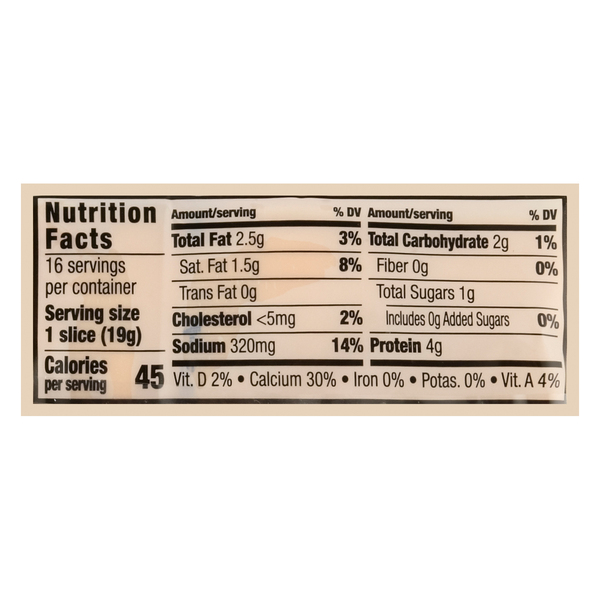 Nutritional Panel