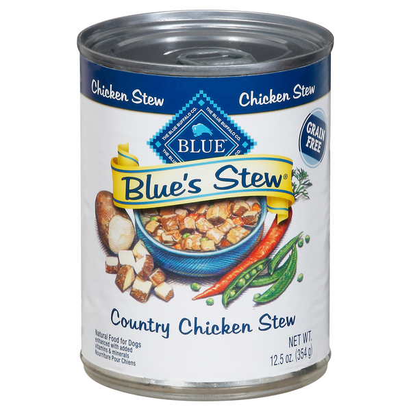 BLUE Buffalo Blue s Stew Wet Dog Food Country Chicken Stew Grain